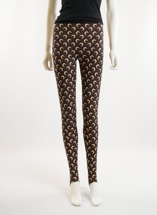 Marine Serre Crescent Print Leggings