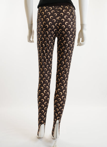 Marine Serre Crescent Print Leggings