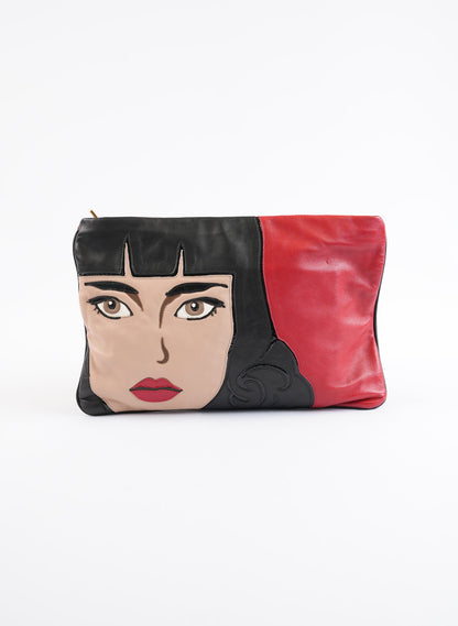 Prada Nappa Pop Girl Clutch