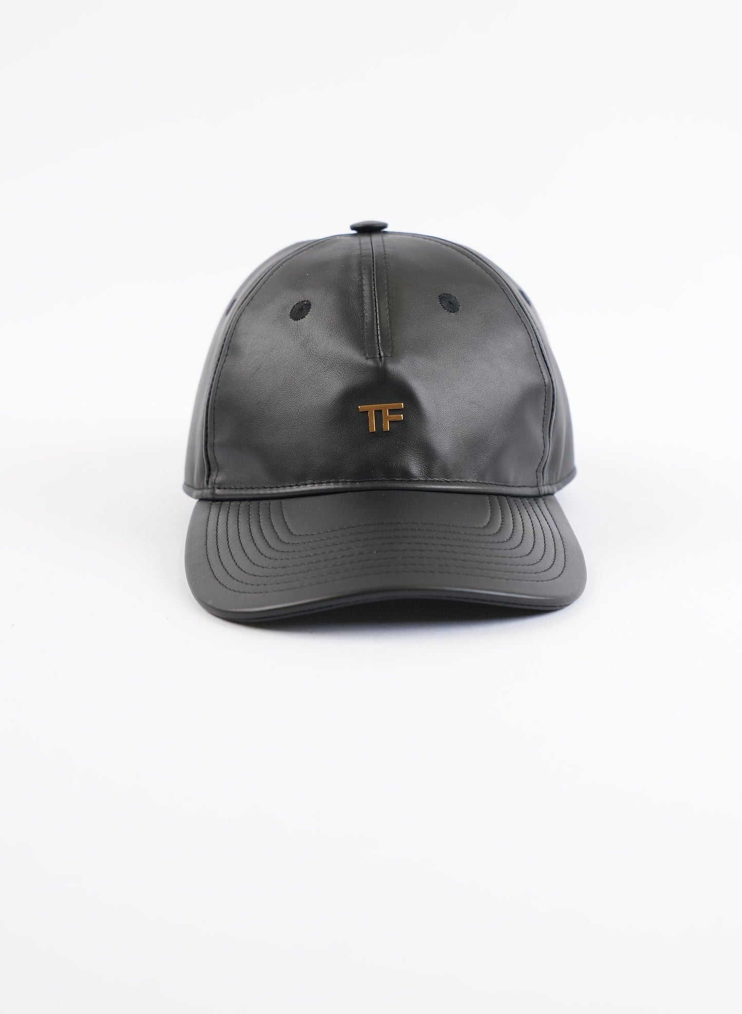 Tom Ford Calf Leather TF Baseball Cap