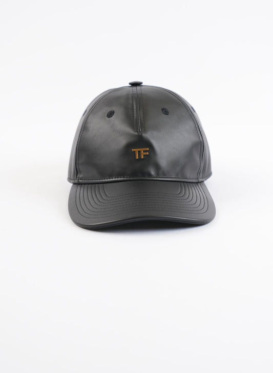 Tom Ford Calf Leather TF Baseball Cap