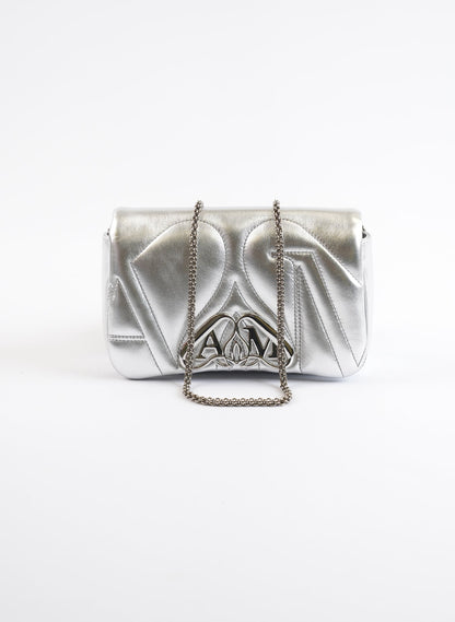 Alexander McQueen Logo Plaque Shoulder Bag