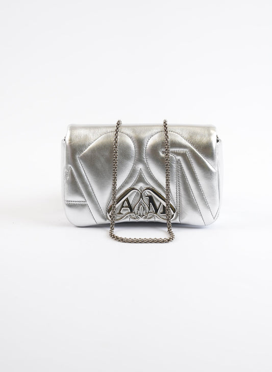 Alexander McQueen Logo Plaque Shoulder Bag