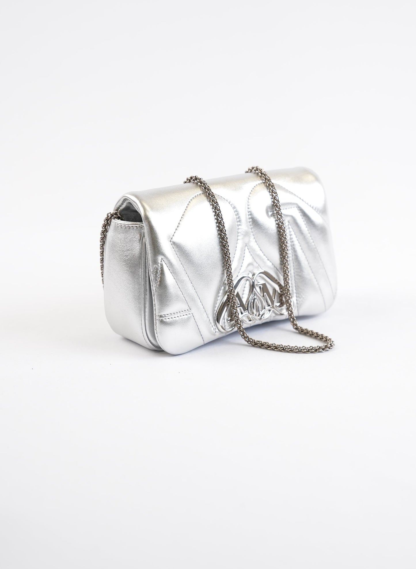 Alexander McQueen Logo Plaque Shoulder Bag