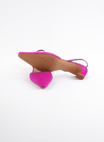 Acne Studio Pink Slingback Pumps