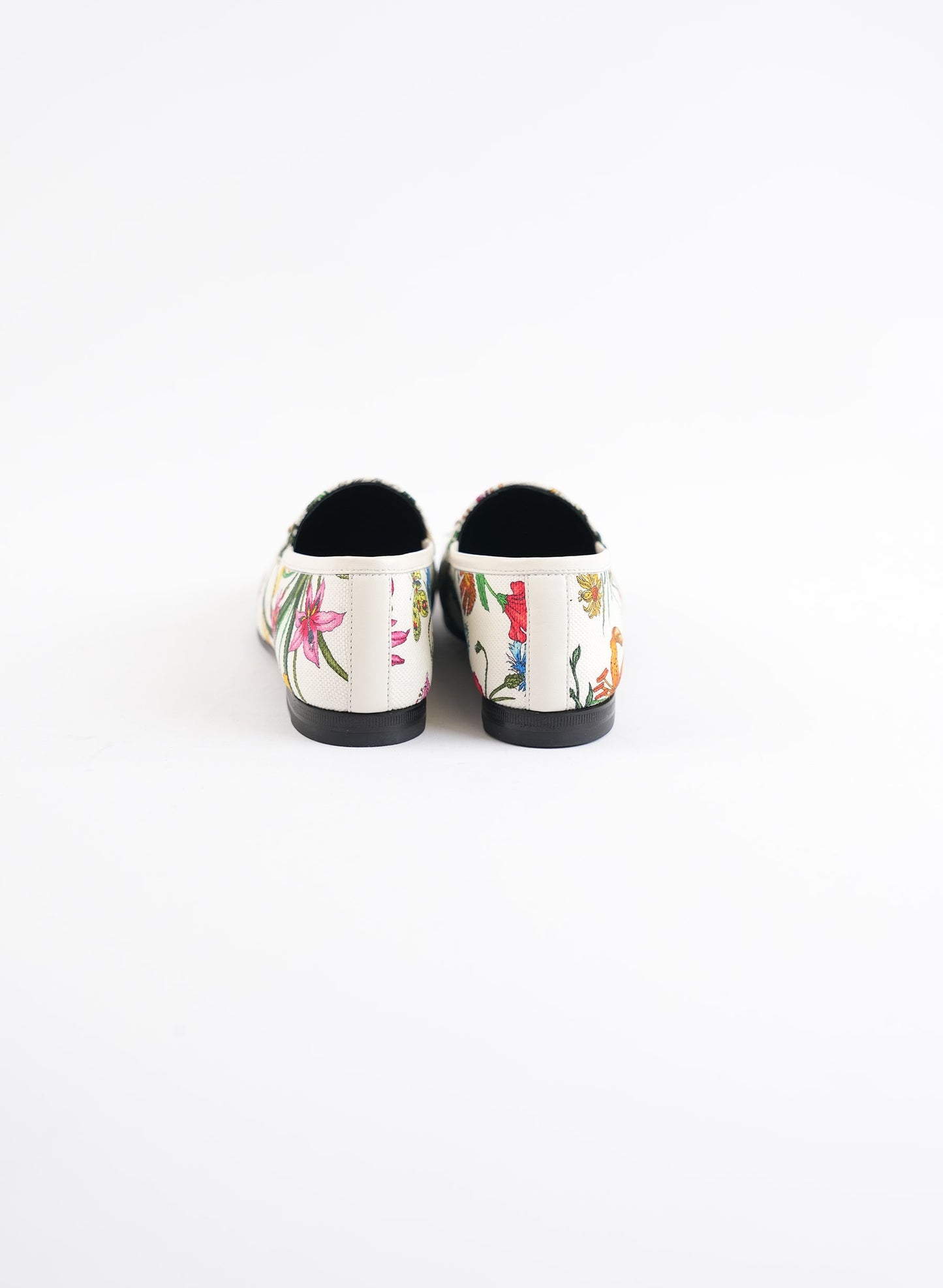 Gucci Canvas Floral Loafers