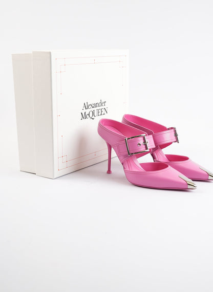 Alexander McQueen Punk Buckle Heels