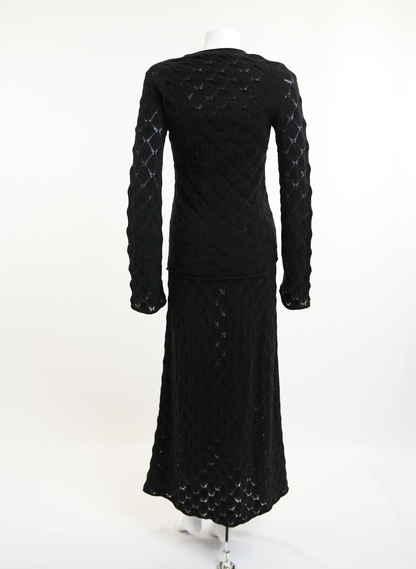 Chloe Cashmere Wool Two Piece Dress