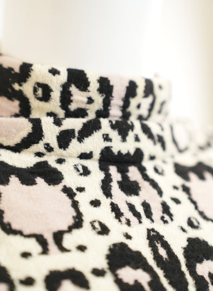 Alaia Wool Print Dress