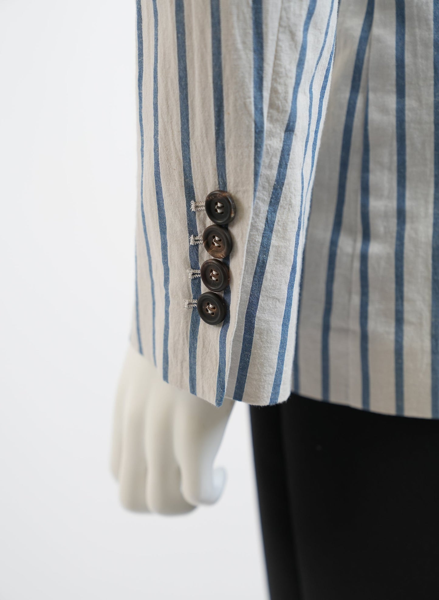 Brunello Cucinelli Striped Double-Breasted Blazer