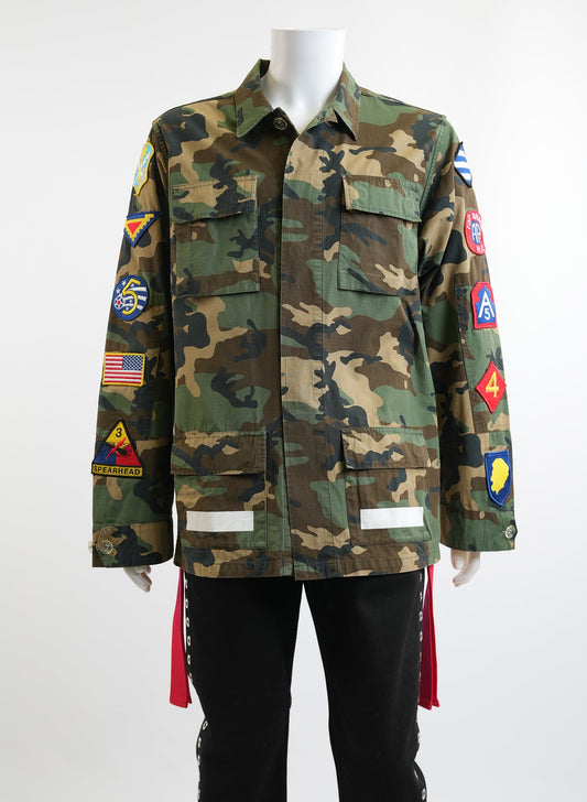 Off-White Camouflage Field Jacket
