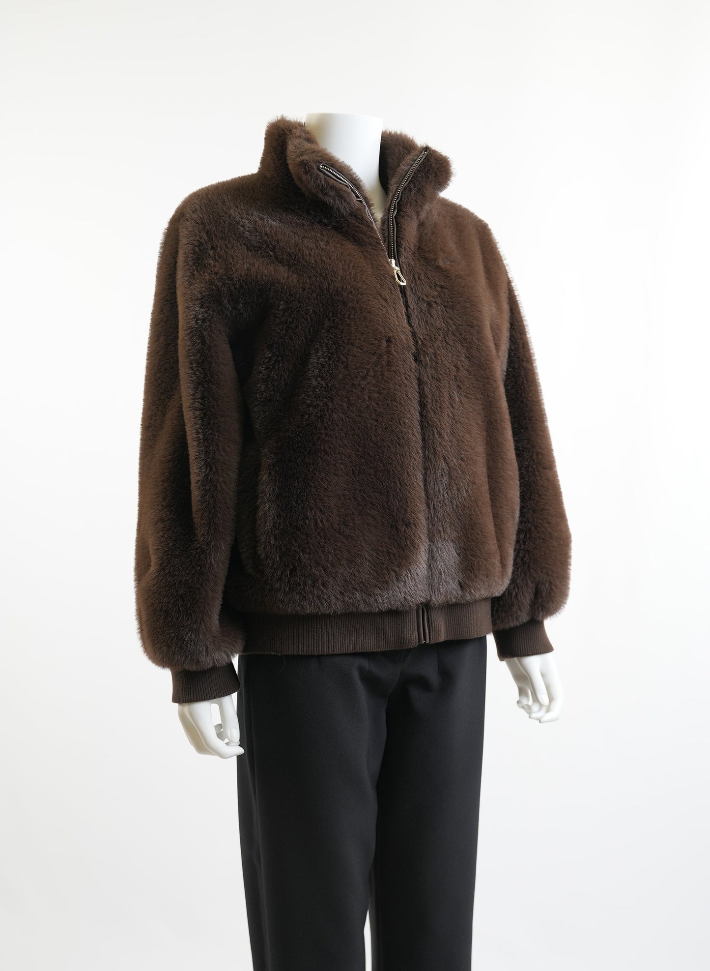 Sandra Brown Fur Jacket