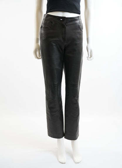 Chanel Leather Pants