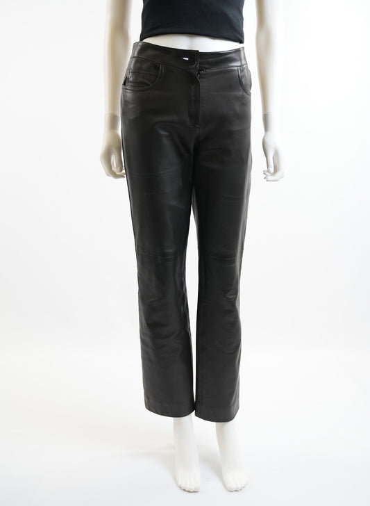 Chanel Leather Pants