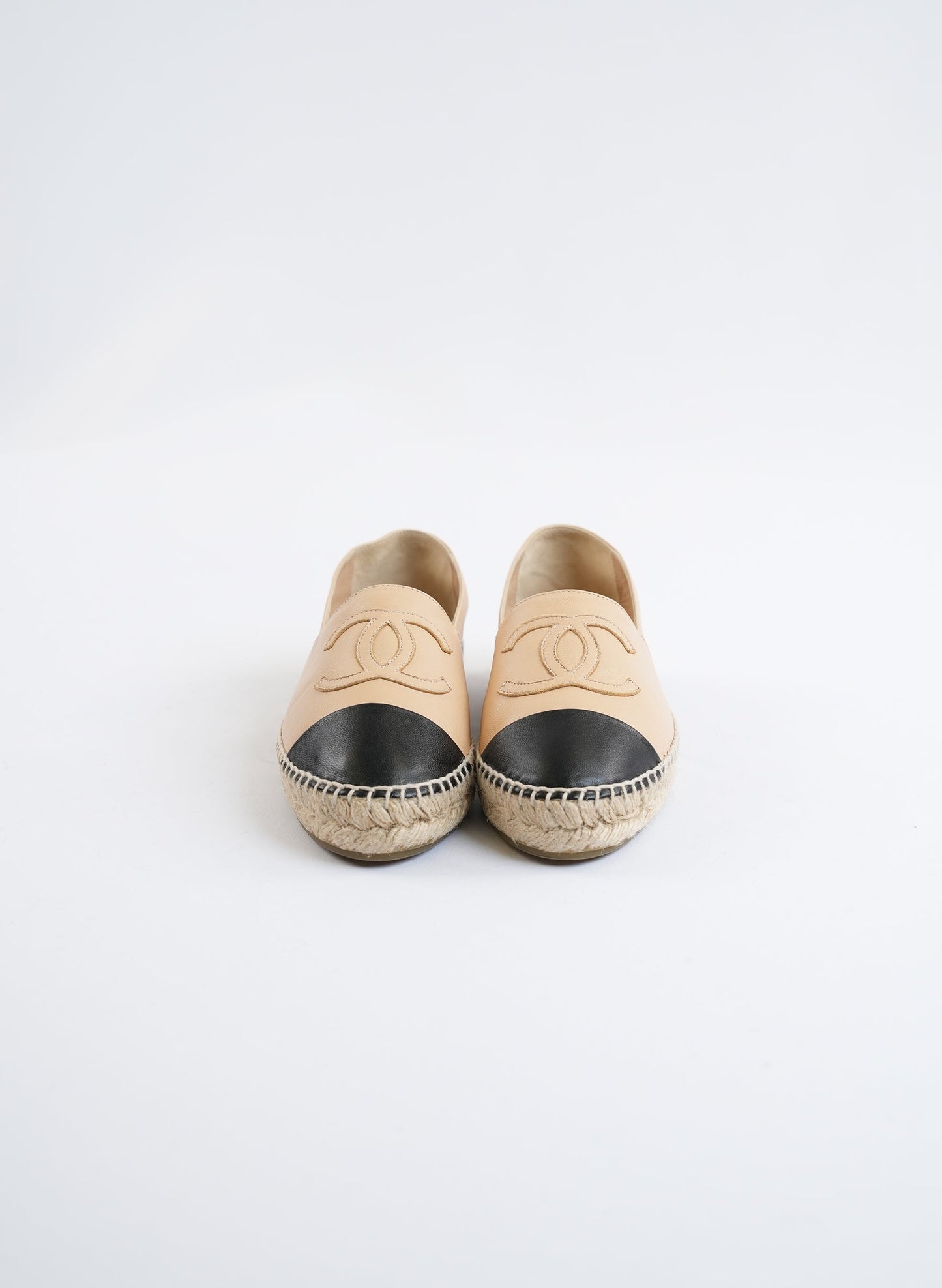 Chanel CC Logo Espadrilles