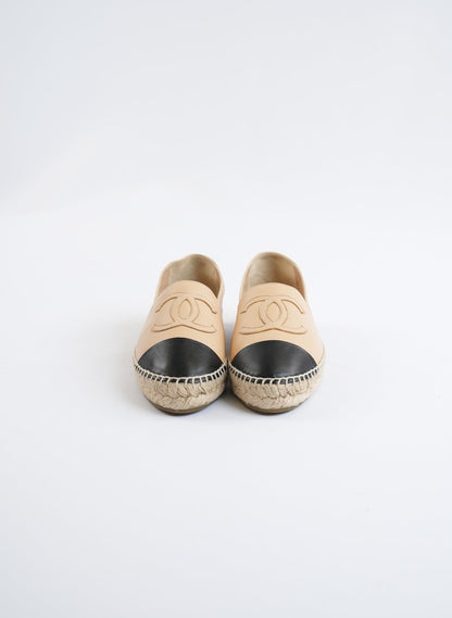 Chanel CC Logo Espadrilles