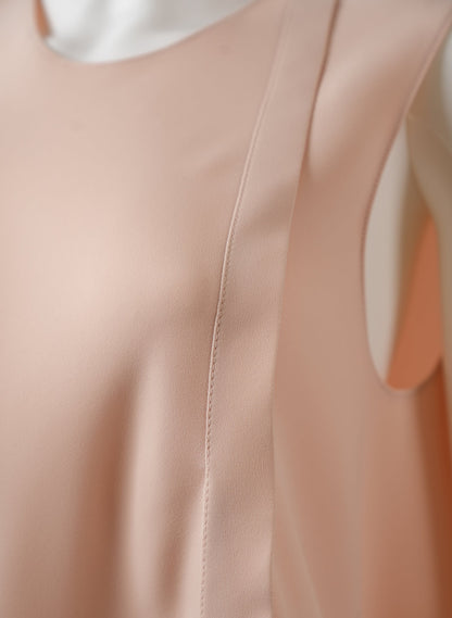 Balenciaga Paris Sleeveless Layered Top