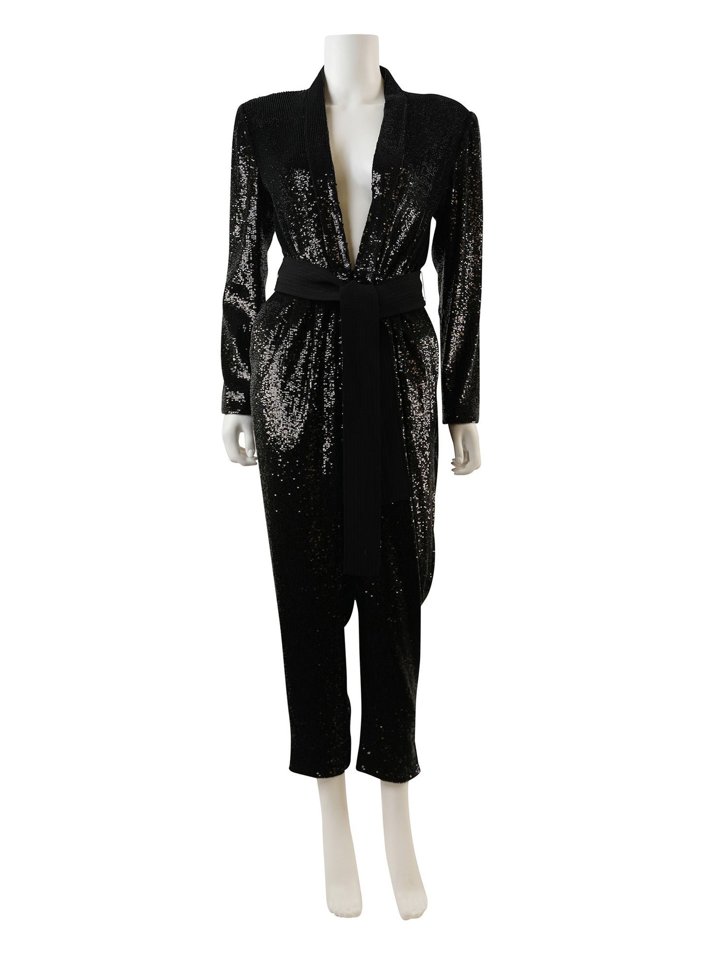 Dolce and Gabbana V-Neck Lined Jumpsuit