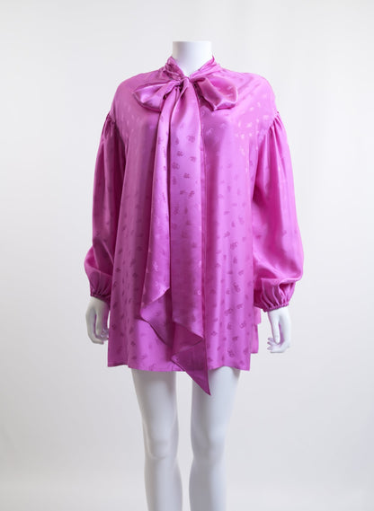 Chloe Silk Monogram Blouse