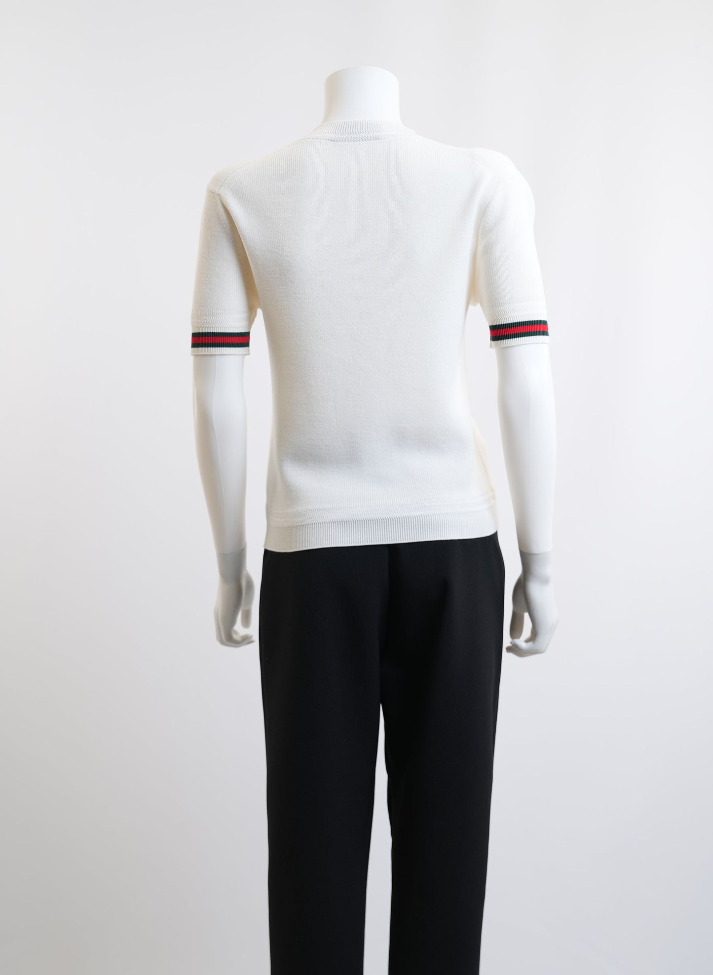 Gucci Wool Half Sleeves Sweater