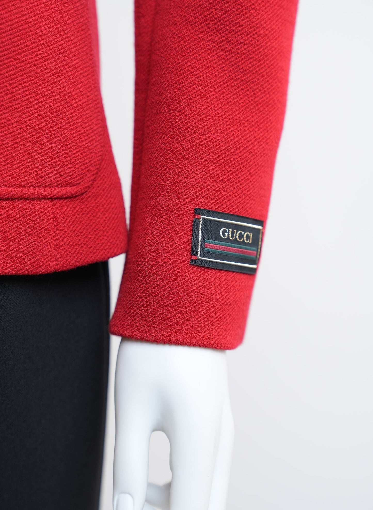 Gucci Red Wool Blazer