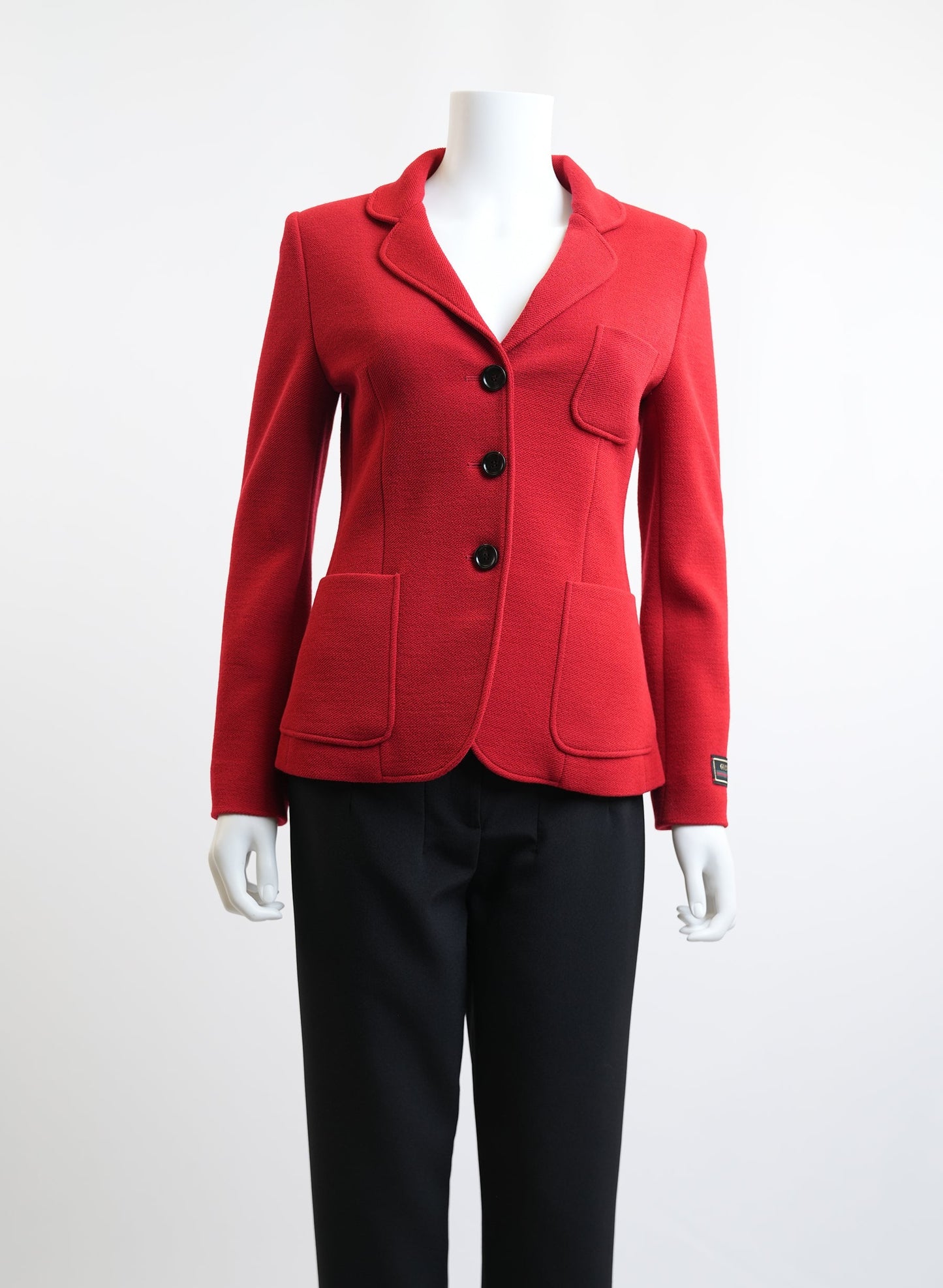 Gucci Red Wool Blazer