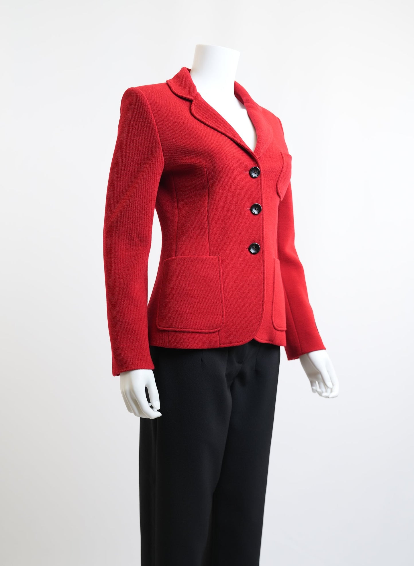 Gucci Red Wool Blazer