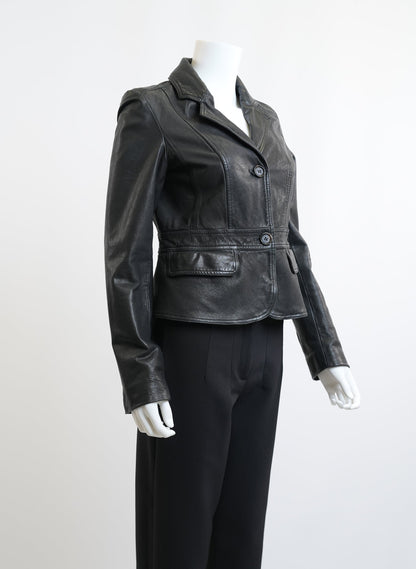 Burberry Leather Jacket