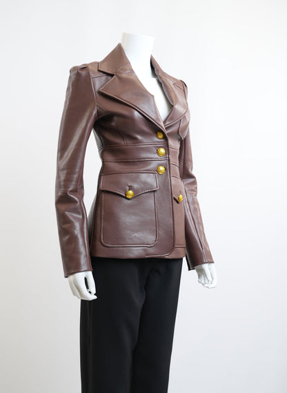 A.L.C Brown Leather Jacket