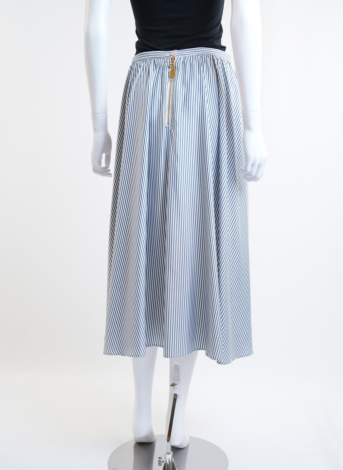 Louis Vuitton Striped Skirt