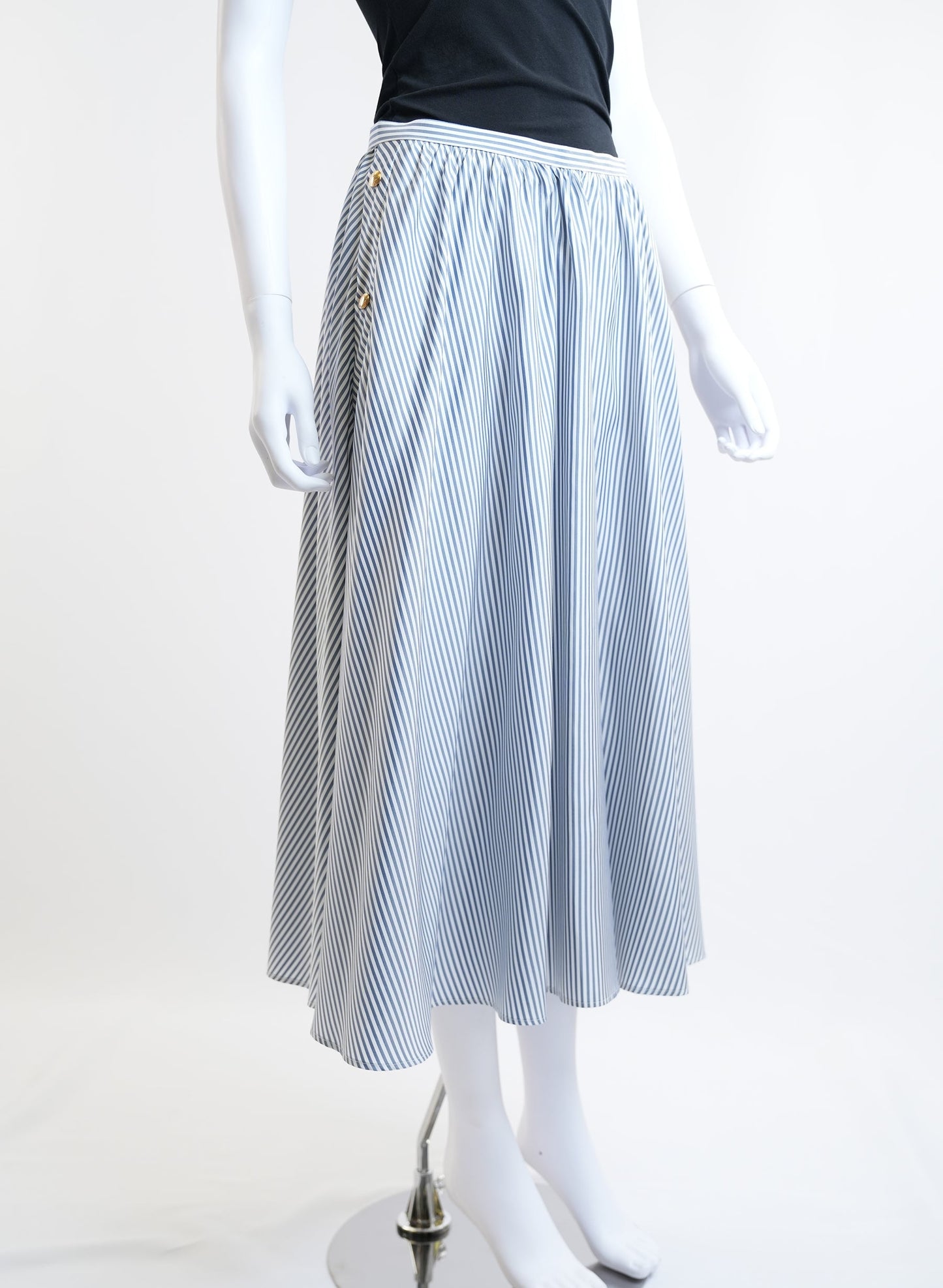 Louis Vuitton Striped Skirt