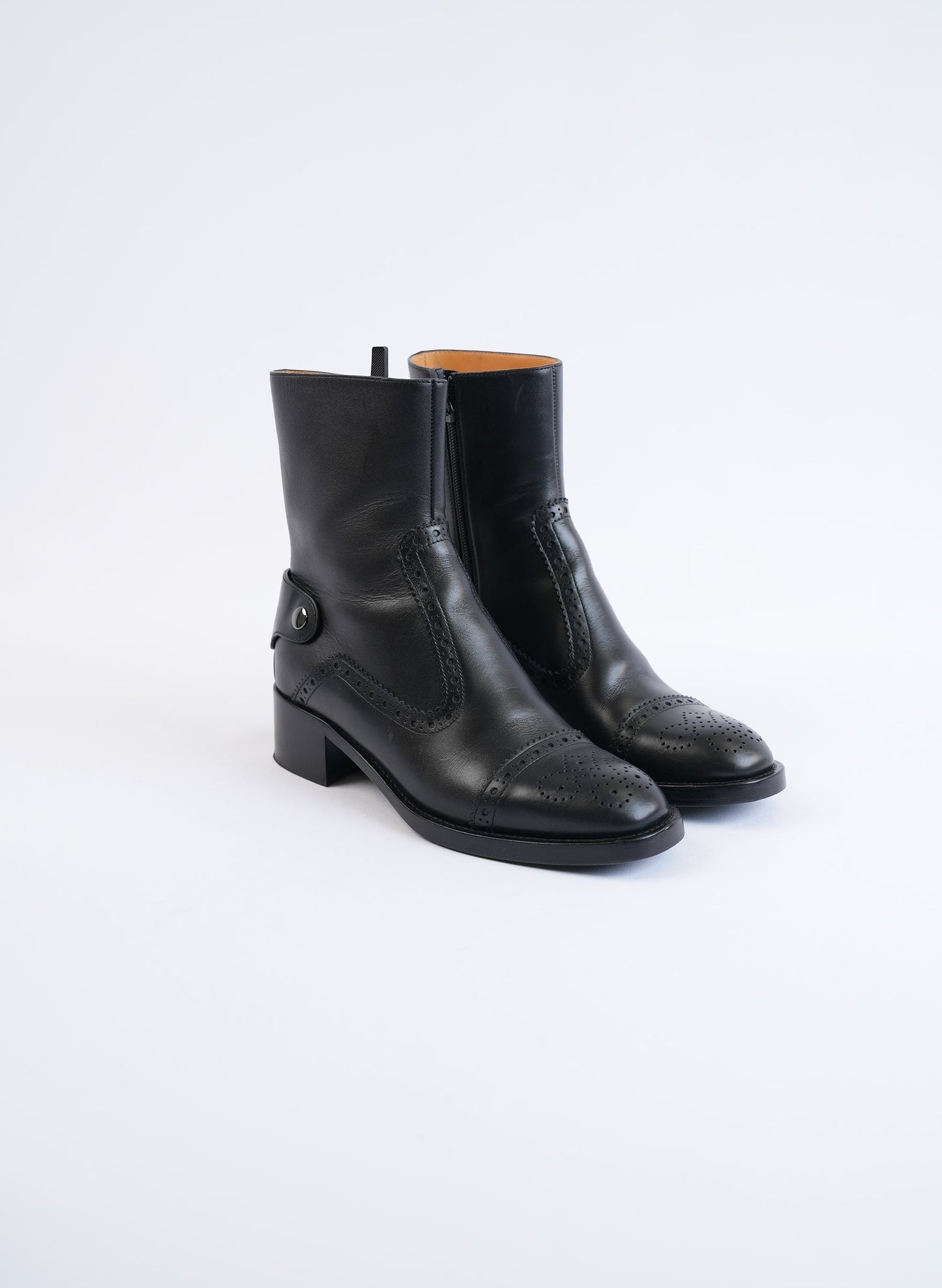Christian Dior Oxford Biker Boots
