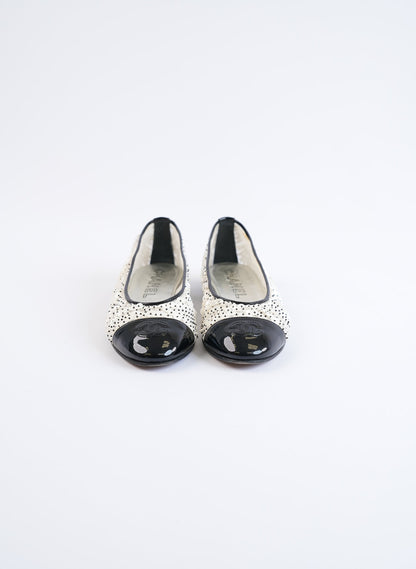 Chanel Sequin Coco Ballet Flats