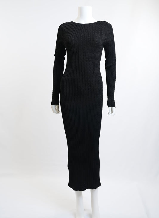 Prada Ribbed Knit Dress