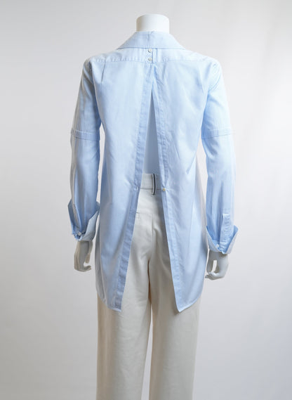 Helmut Lang Blue Button Down