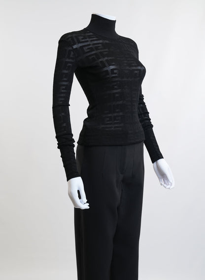 Givenchy Monogram Print Top