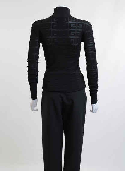 Givenchy Monogram Print Top