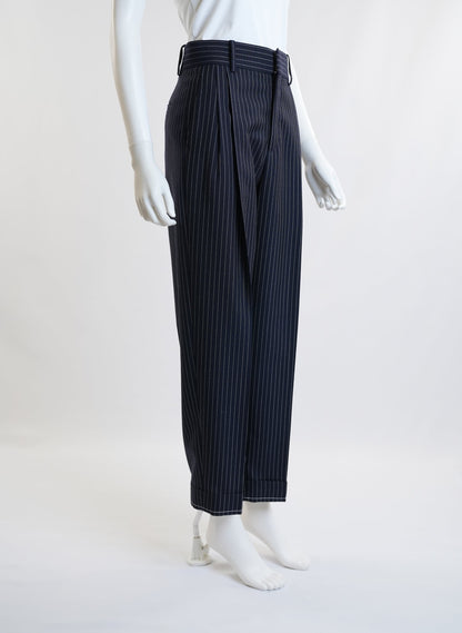 Chloe Navy Pinstrip Pants