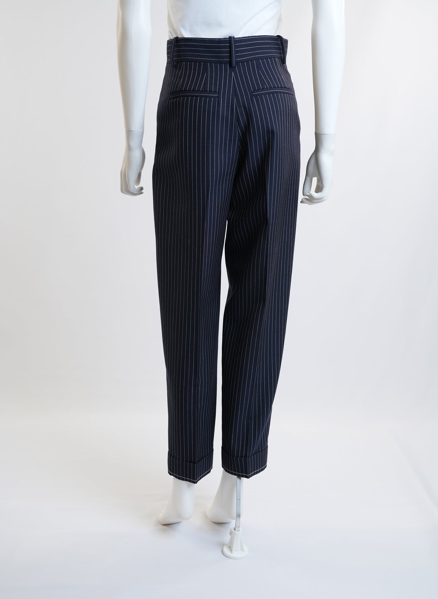 Chloe Navy Pinstrip Pants