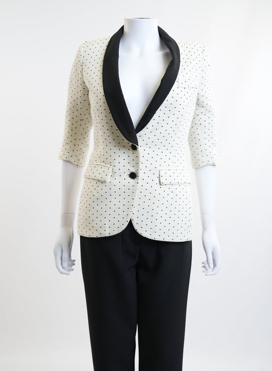 Smythe Polka Dot Blazer