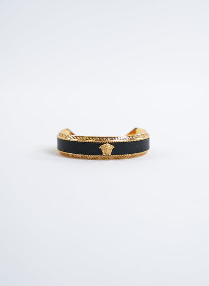 Versace Black Enamel Bracelet