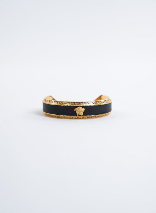 Versace Black Enamel Bracelet
