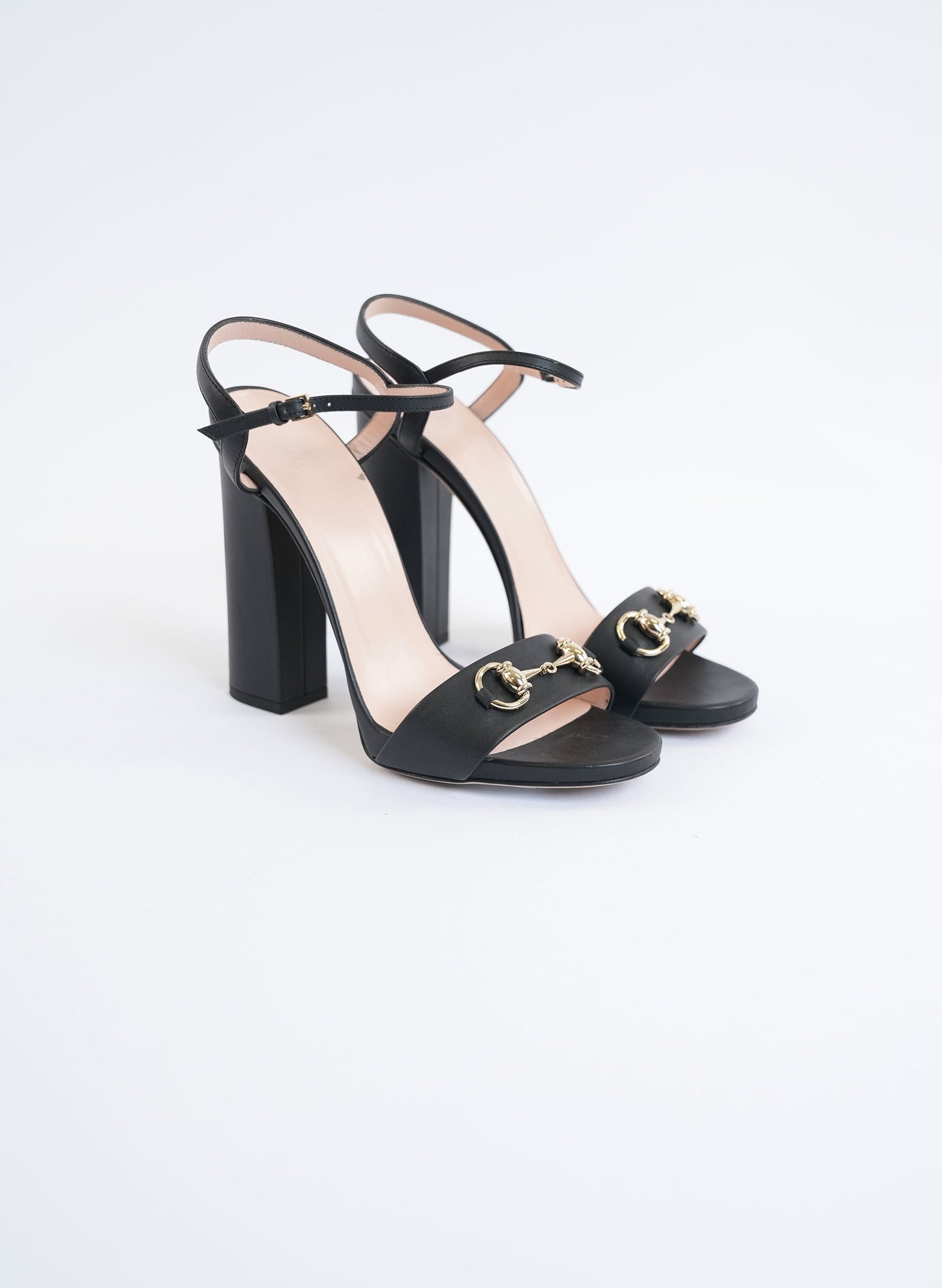 Gucci Horsebit Black Sandal