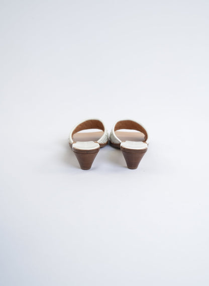 Bottega Veneta Intrecciato Squared Toe Sandal