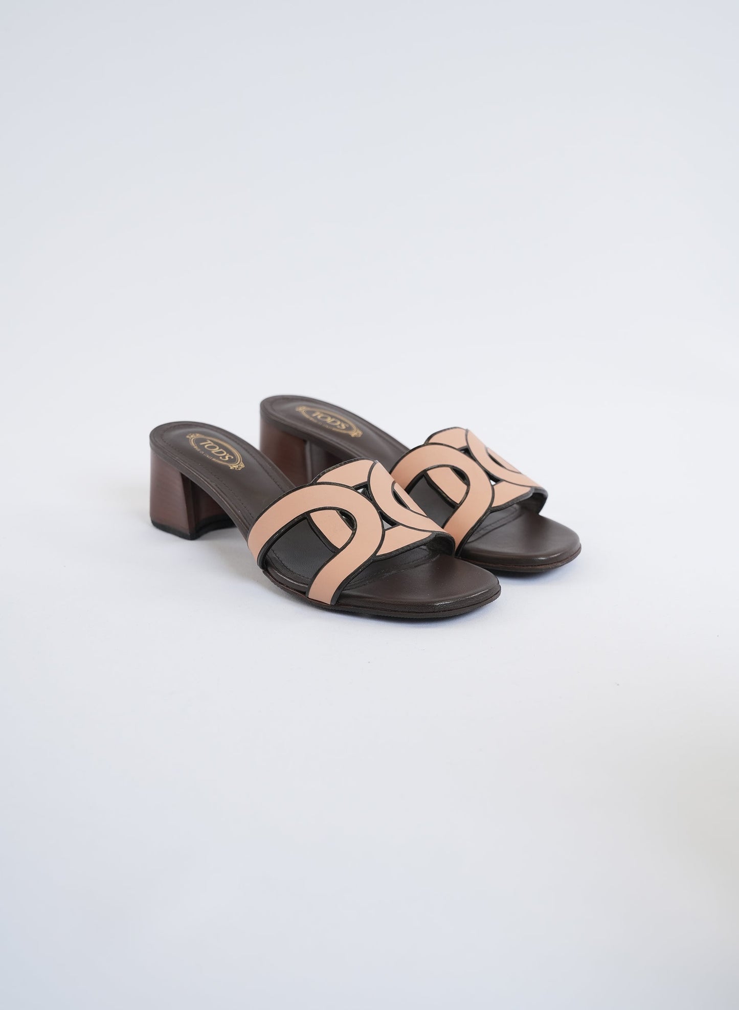 Tods Leather Slide Sandal