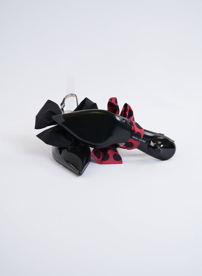 Prada Bow Slingback Pump