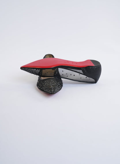 Christian Louboutin Black Ballet Flats