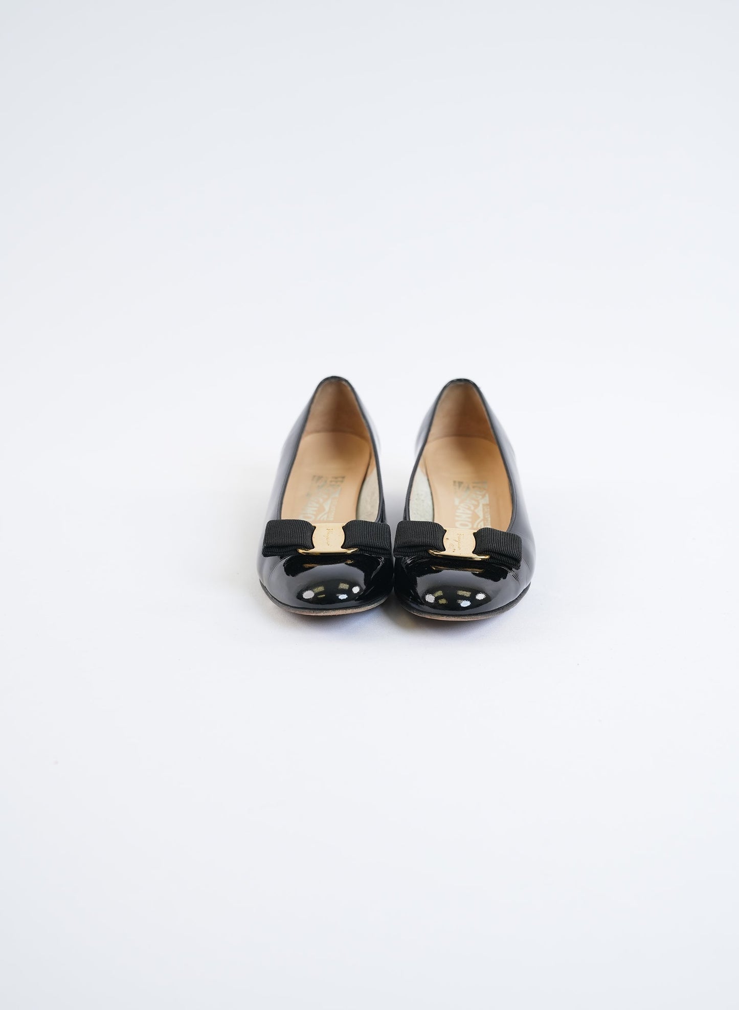 Salvatore Ferragamo Vara Black Pump