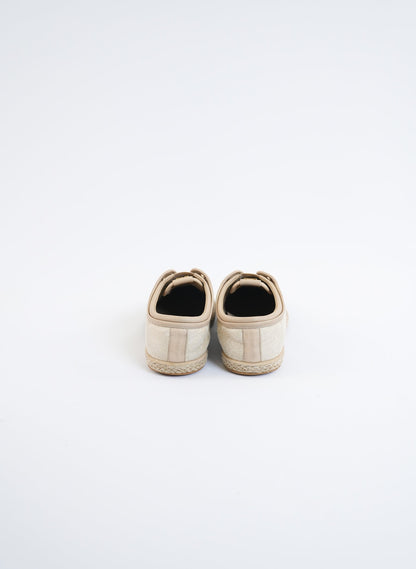 Louis Vuitton Beige Monogram Canvas Espadrille