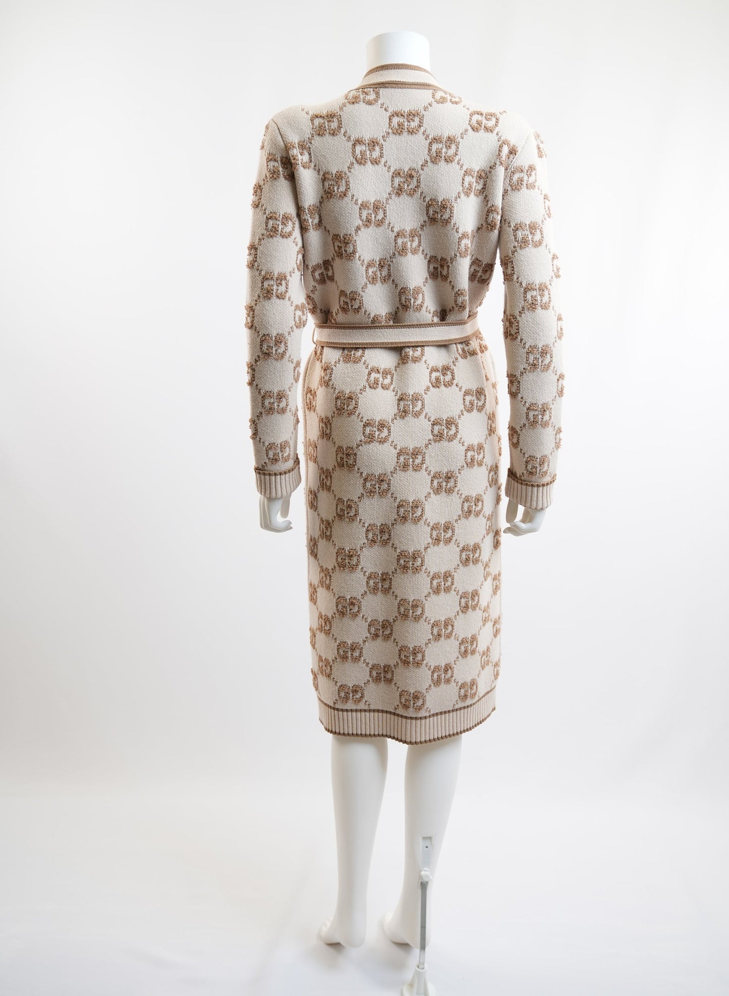 Gucci Monogram Print Long Sweater